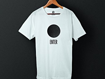 T-shirts écologiques personnalisés pour ENTER de Richie Hawtin - Garment Printing
