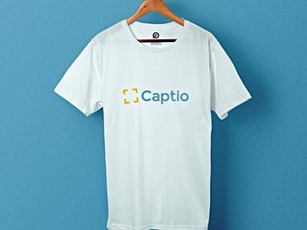 T-shirts écologiques personnalisés pour Captio - Garment Printing