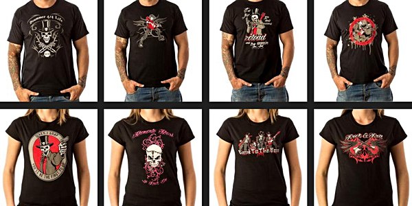 T-shirts imprimés pour Band to the Bone, événements et groupes de musique