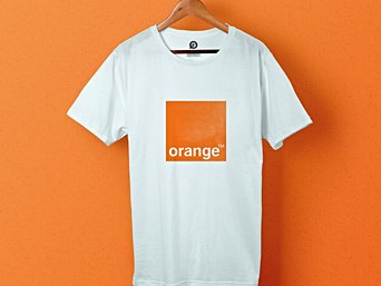 T-shirts personnalisés pour Orange - Garment Printing