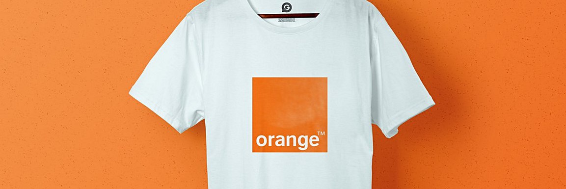 T-shirts personnalisés pour Orange - Garment Printing